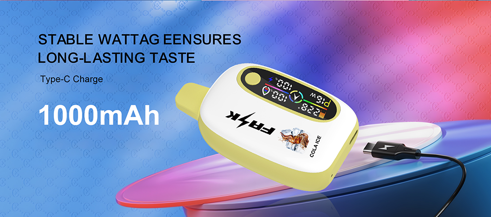 DE016 25000 Puffs Vape descartável com ecrã LED e fluxo de ar ajustável ATVS Vape